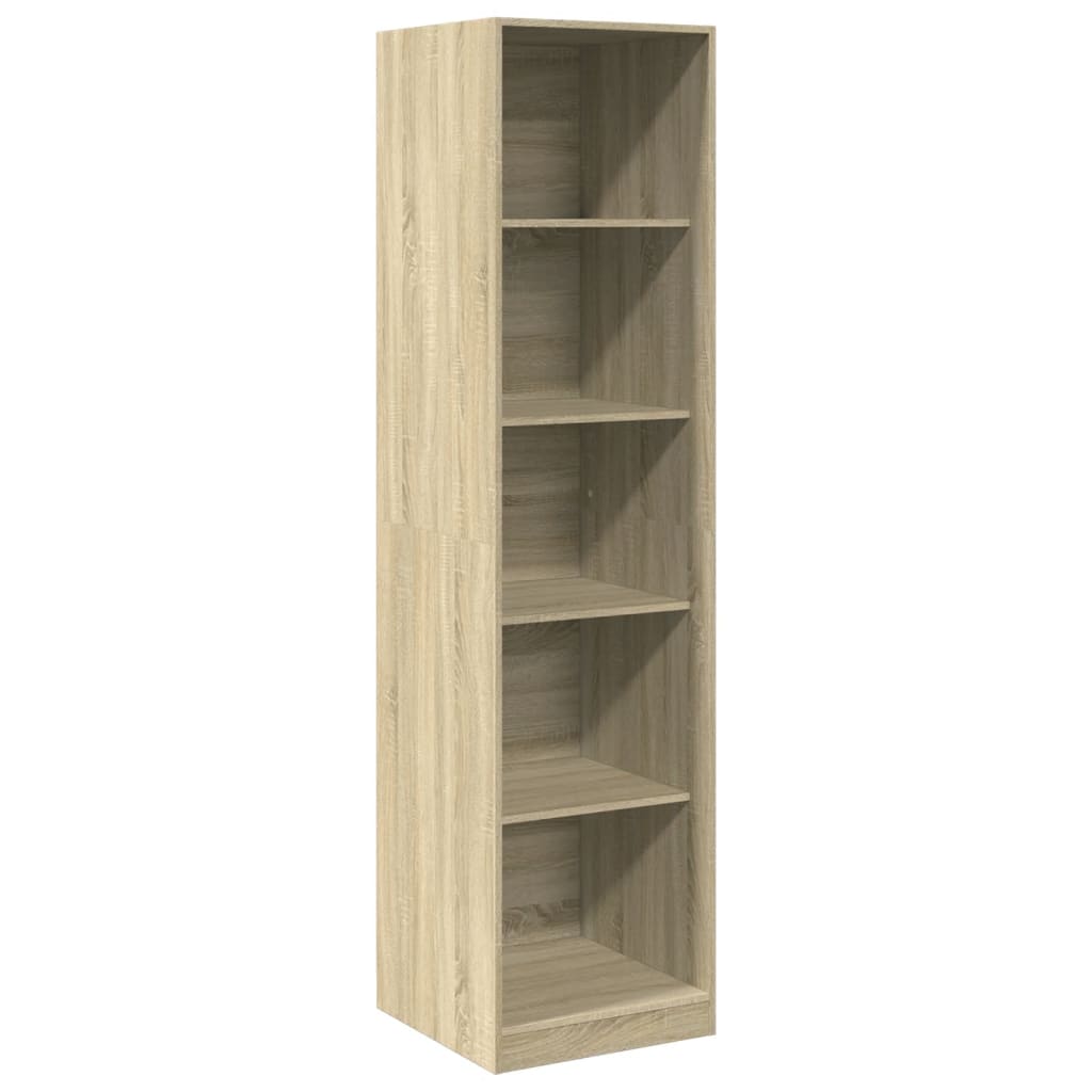 vidaXL Wardrobe Sonoma Oak 50x50x200 cm Engineered Wood 2