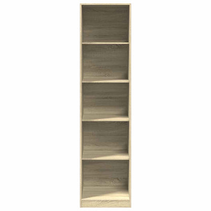 vidaXL Wardrobe Sonoma Oak 50x50x200 cm Engineered Wood 4