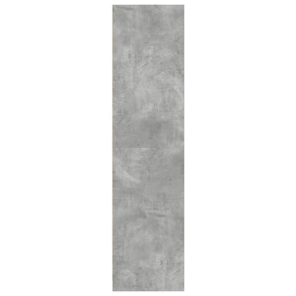 vidaXL Wardrobe Concrete Grey 50x50x200 cm Engineered Wood 5