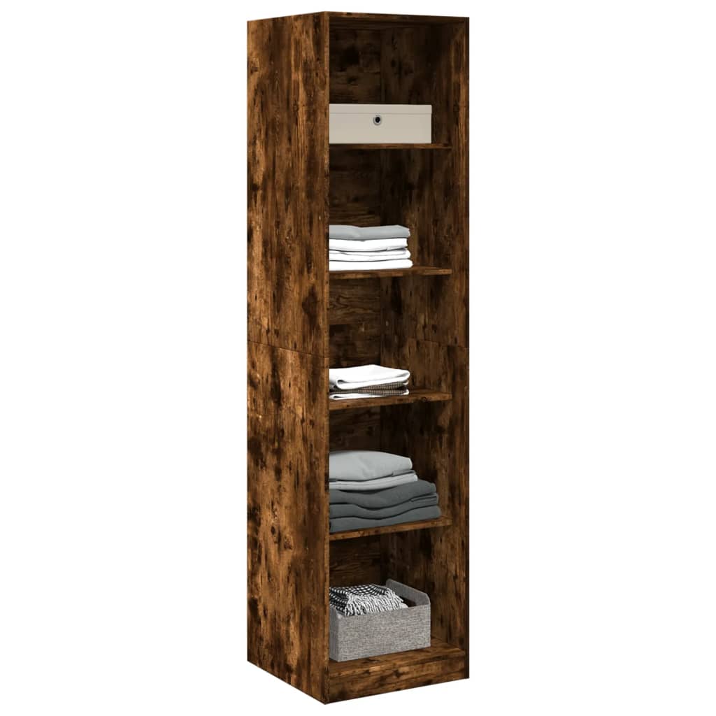 vidaXL Wardrobe Old Wood 50x50x200 cm Engineered Wood 3