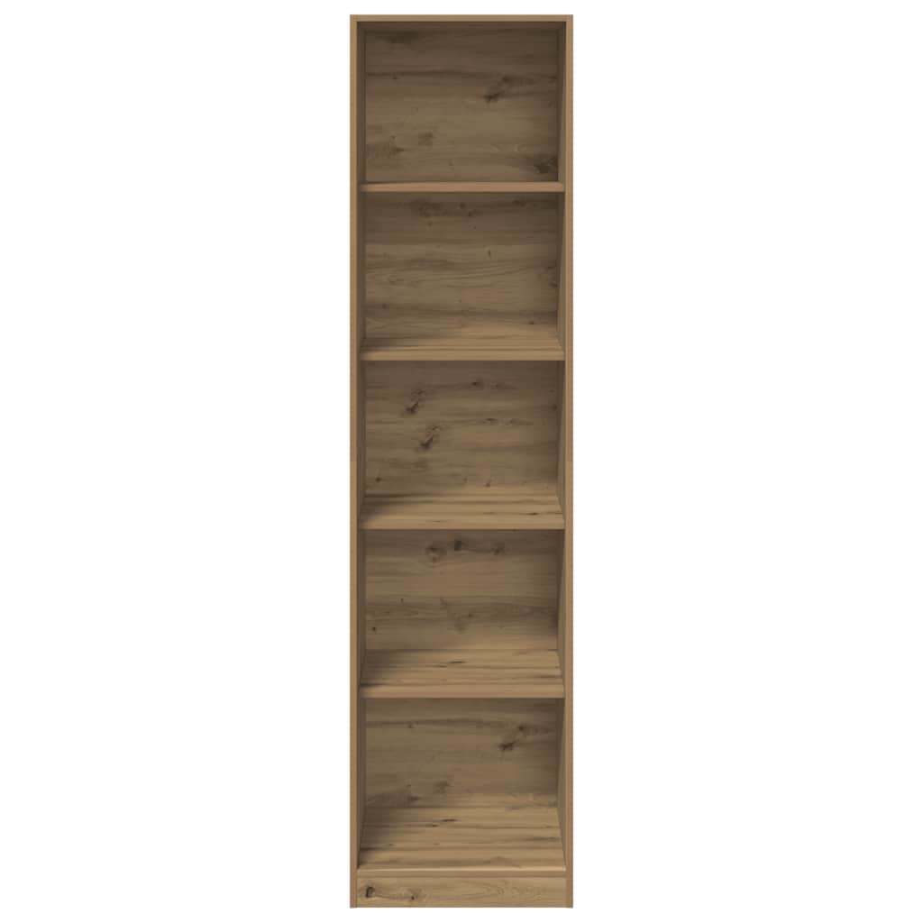 vidaXL Wardrobe Artisian Oak 50x50x200 cm Engineered Wood 4