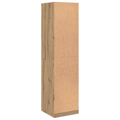 vidaXL Wardrobe Artisian Oak 50x50x200 cm Engineered Wood 6