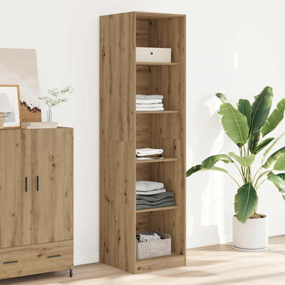 vidaXL Wardrobe Artisian Oak 50x50x200 cm Engineered Wood 1
