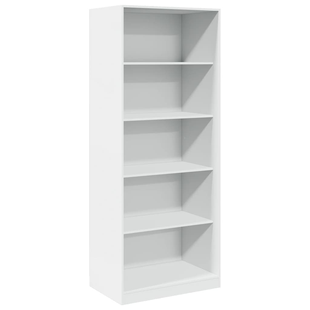 vidaXL Wardrobe White 80x50x200 cm Engineered Wood 2