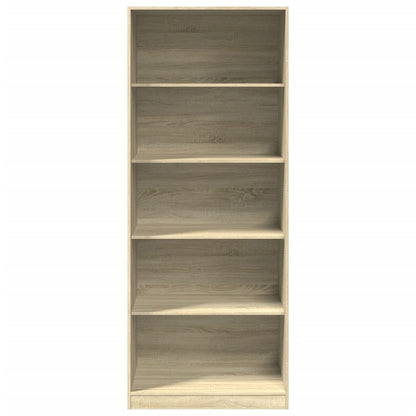 vidaXL Wardrobe Sonoma Oak 80x50x200 cm Engineered Wood 4