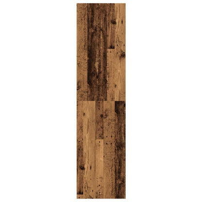 vidaXL Wardrobe Old Wood 80x50x200 cm Engineered Wood 5