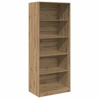 vidaXL Wardrobe Artisian Oak 80x50x200 cm Engineered Wood 2