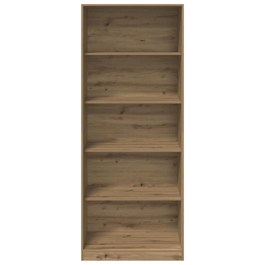 vidaXL Wardrobe Artisian Oak 80x50x200 cm Engineered Wood 4