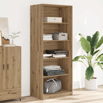 vidaXL Wardrobe Artisian Oak 80x50x200 cm Engineered Wood 1