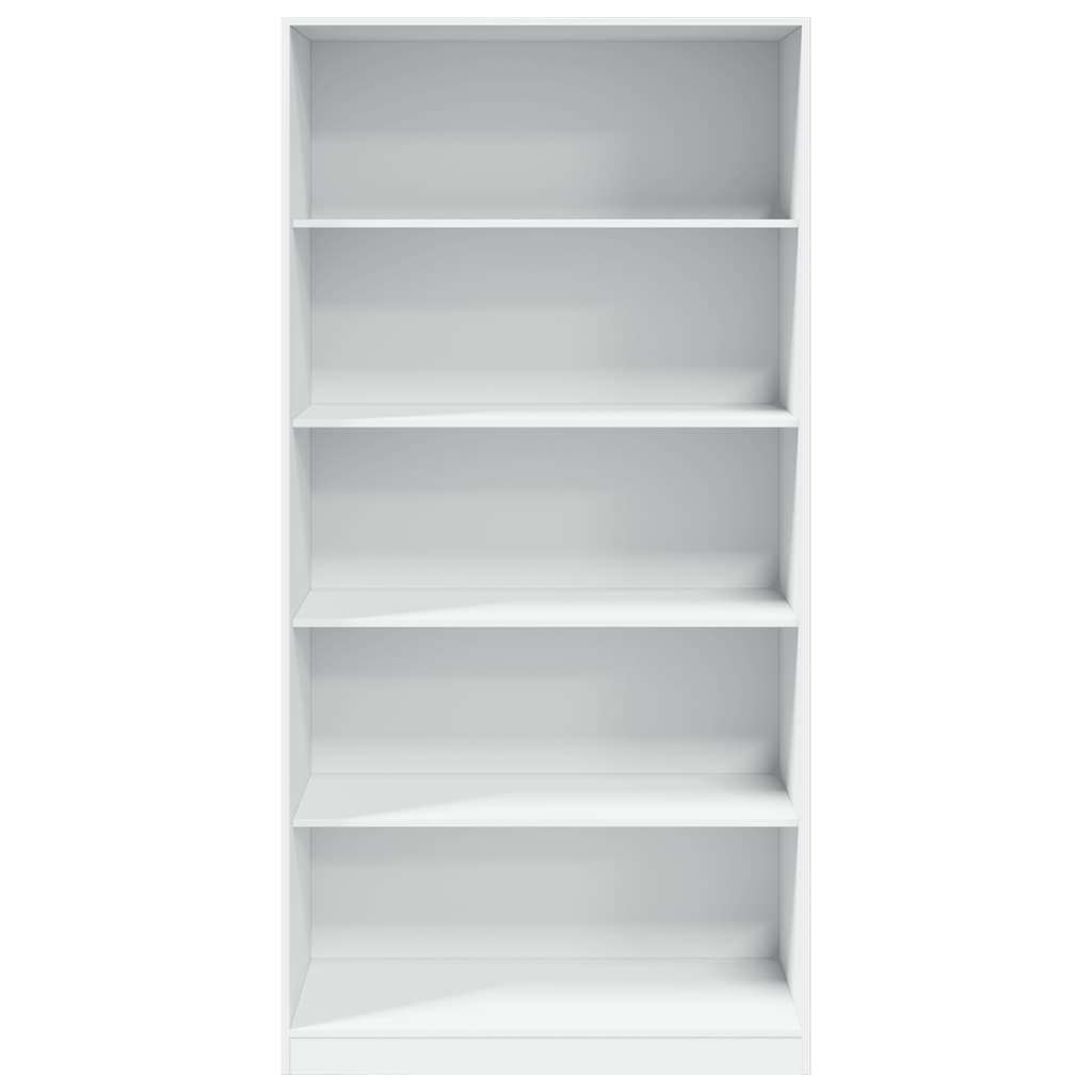 vidaXL Wardrobe White 100x50x200 cm Engineered Wood 4