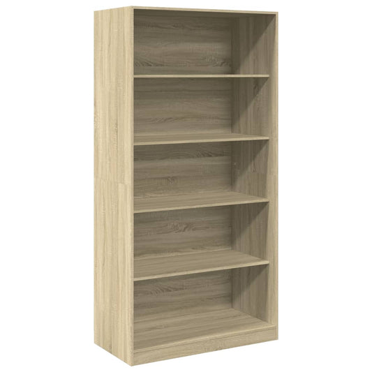 vidaXL Wardrobe Sonoma Oak 100x50x200 cm Engineered Wood 2