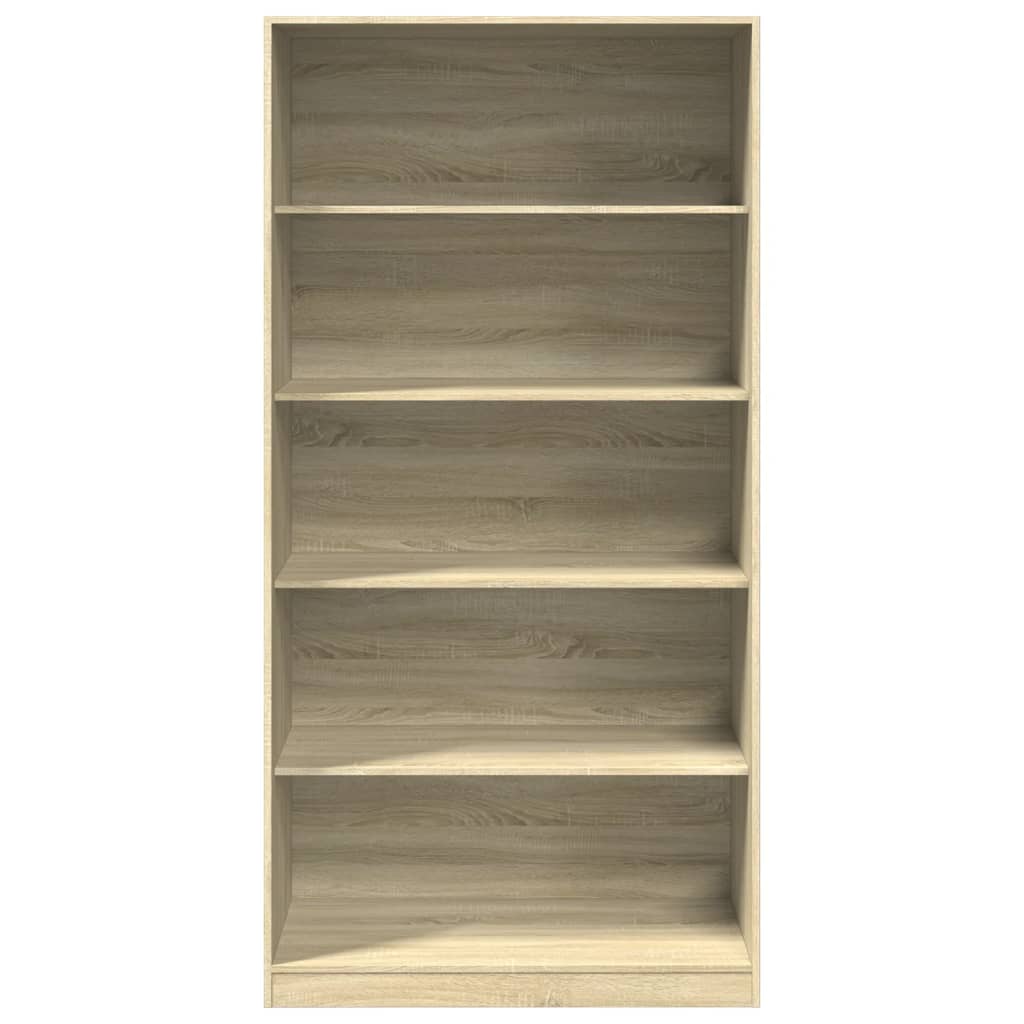 vidaXL Wardrobe Sonoma Oak 100x50x200 cm Engineered Wood 4