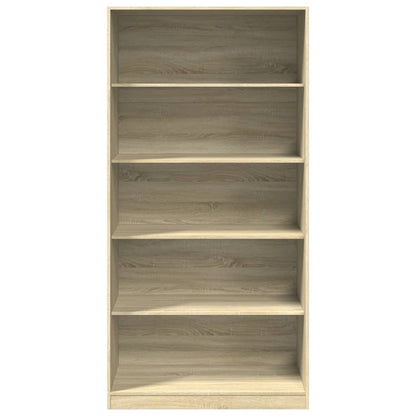 vidaXL Wardrobe Sonoma Oak 100x50x200 cm Engineered Wood 4