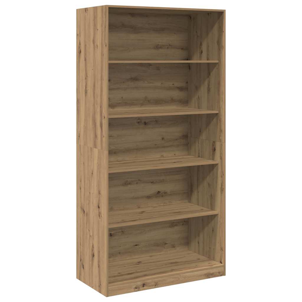 vidaXL Wardrobe Artisian Oak 100x50x200 cm Engineered Wood 2