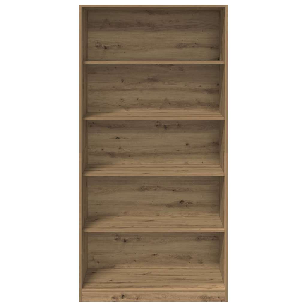 vidaXL Wardrobe Artisian Oak 100x50x200 cm Engineered Wood 4
