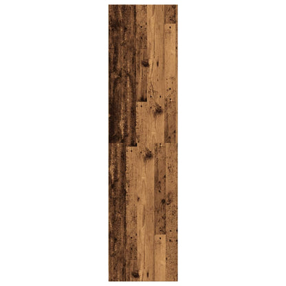vidaXL Wardrobe Old Wood 30x50x200 cm Engineered Wood 6
