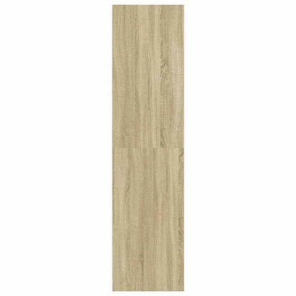 vidaXL Wardrobe Sonoma Oak 80x50x200 cm Engineered Wood 6