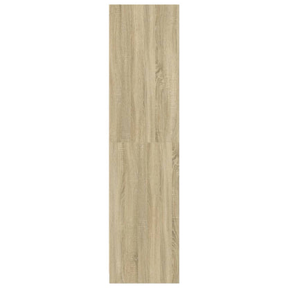vidaXL Wardrobe Sonoma Oak 100x50x200 cm Engineered Wood 5