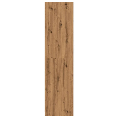 vidaXL Wardrobe Artisian Oak 100x50x200 cm Engineered Wood 5