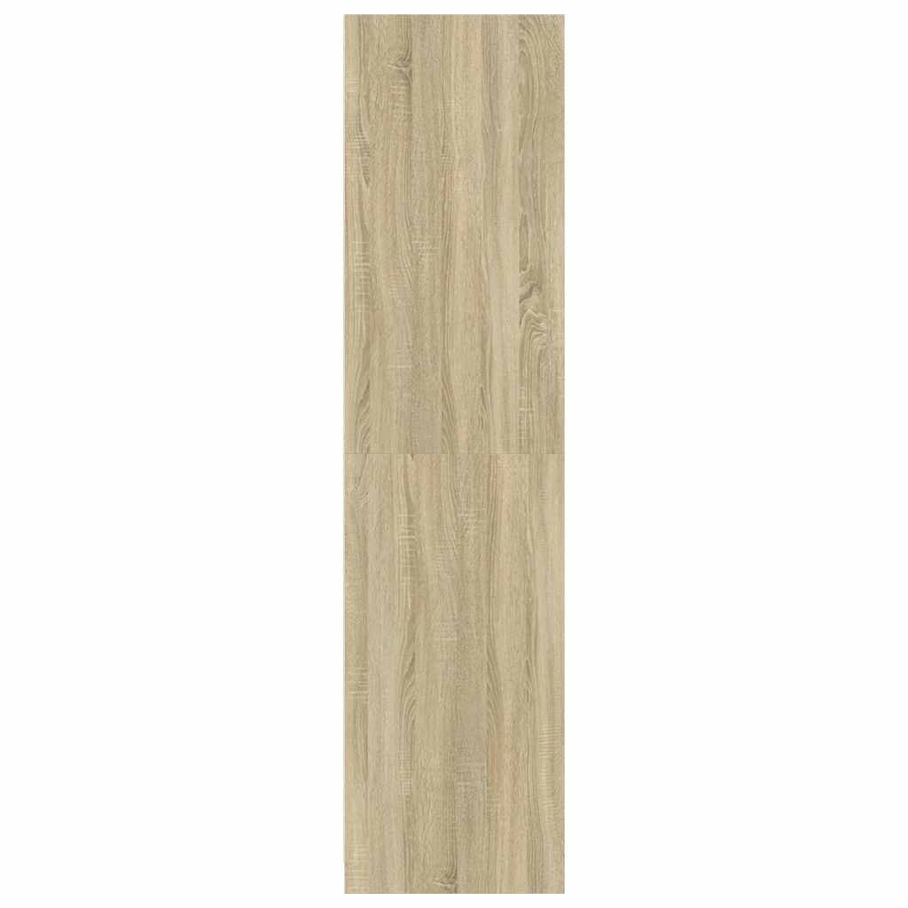 vidaXL Wardrobe Sonoma Oak 30x50x200 cm Engineered Wood 5