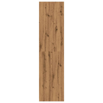 vidaXL Wardrobe Artisian Oak 30x50x200 cm Engineered Wood 5