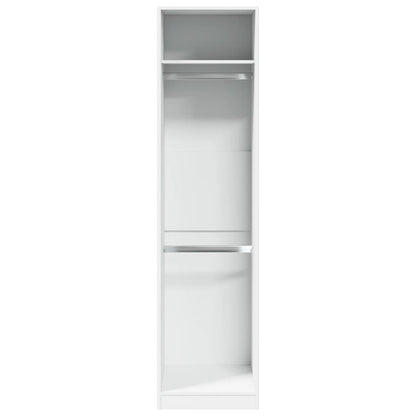 vidaXL Wardrobe White 50x50x200 cm Engineered Wood 4