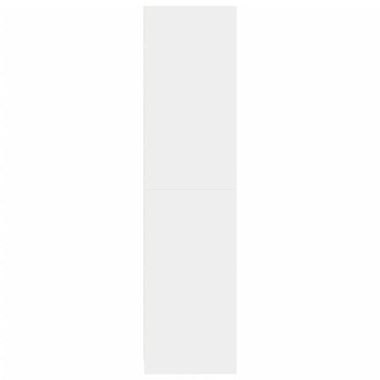 vidaXL Wardrobe White 50x50x200 cm Engineered Wood 5