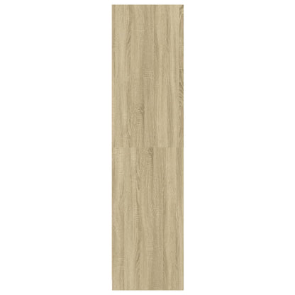 vidaXL Wardrobe Sonoma Oak 50x50x200 cm Engineered Wood 5