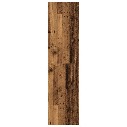 vidaXL Wardrobe Old Wood 80x50x200 cm Engineered Wood 5