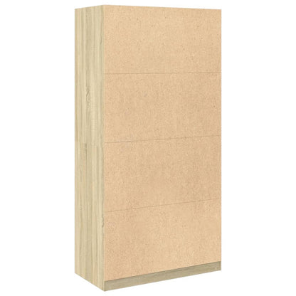 vidaXL Wardrobe Sonoma Oak 100x50x200 cm Engineered Wood 6