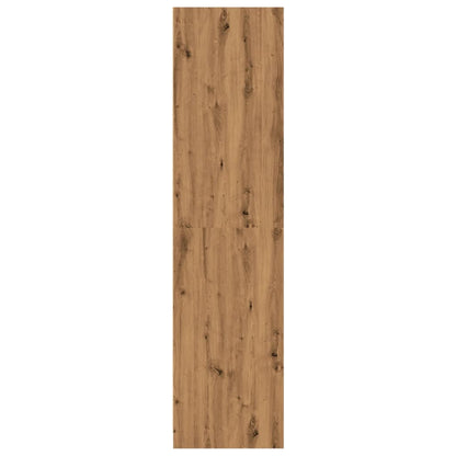 vidaXL Wardrobe Artisian Oak 100x50x200 cm Engineered Wood 5