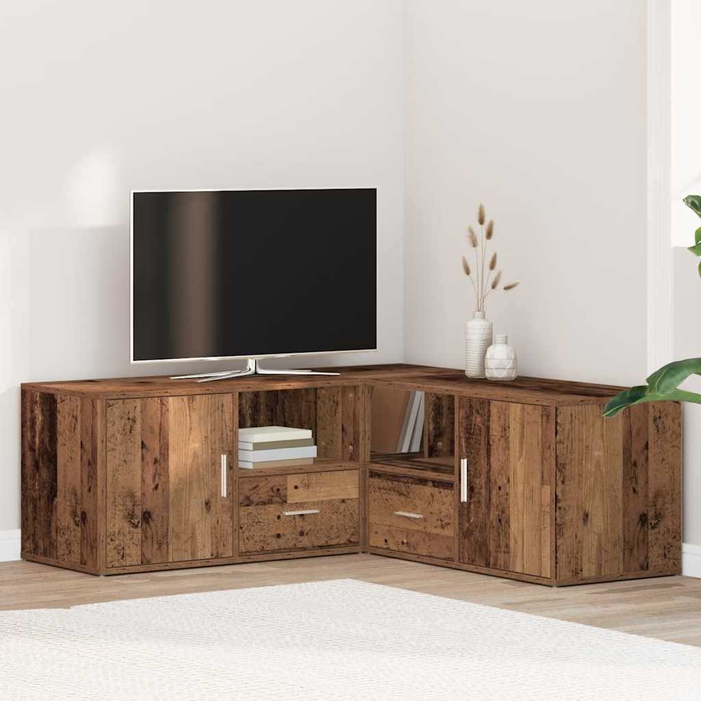 Corner Cabinet 200x40x45 cm Engineered Wood Old wood