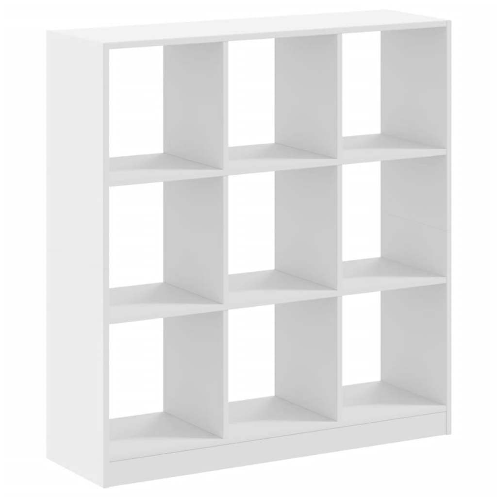 Bookcase Engineered Wood White 102 cm 108 cm