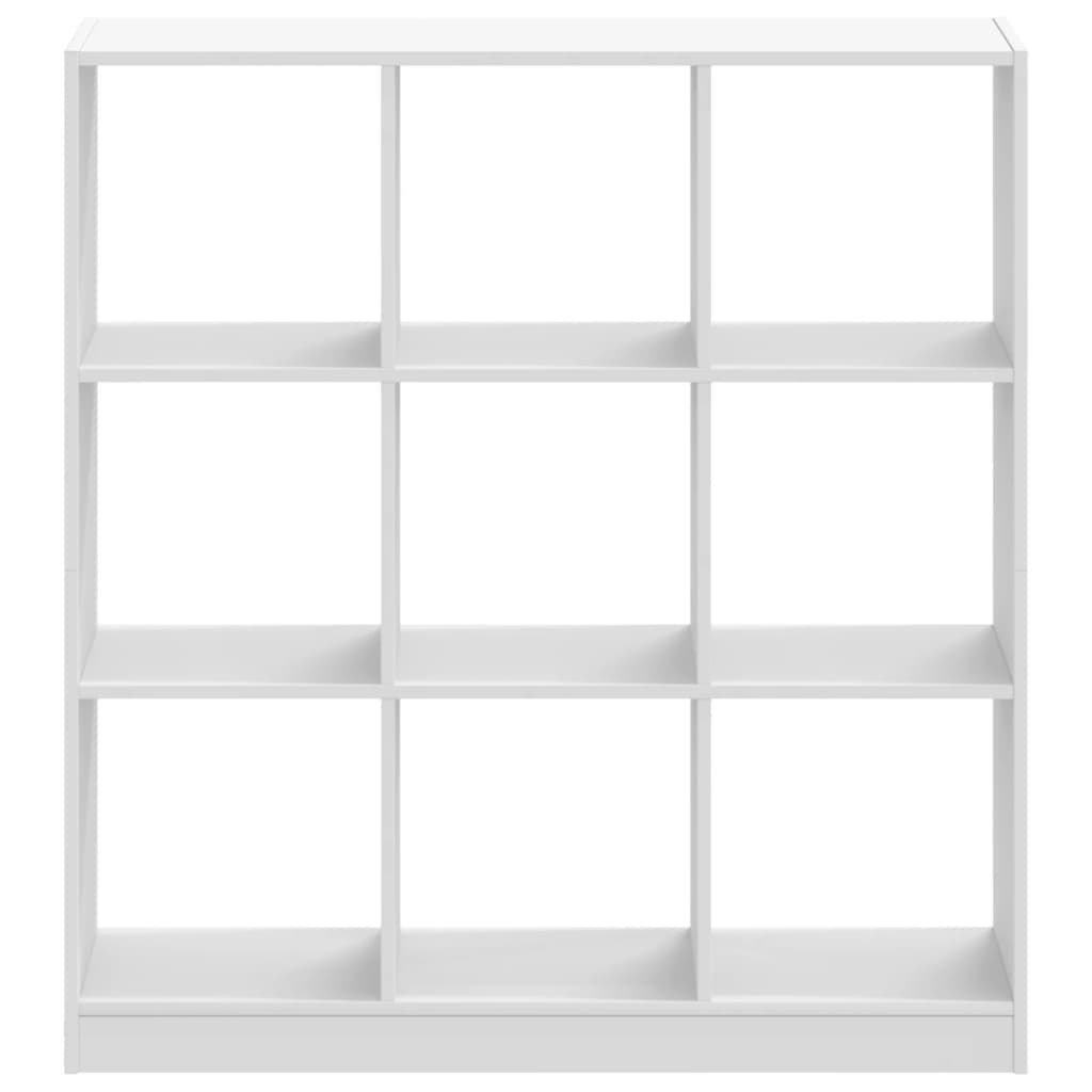 vidaXL Bookcase White 102x32x108 cm Engineered Wood 4