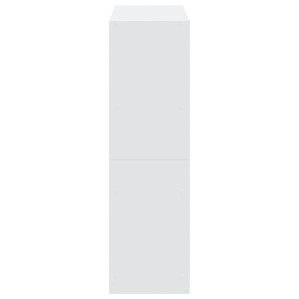 vidaXL Bookcase White 102x32x108 cm Engineered Wood 6