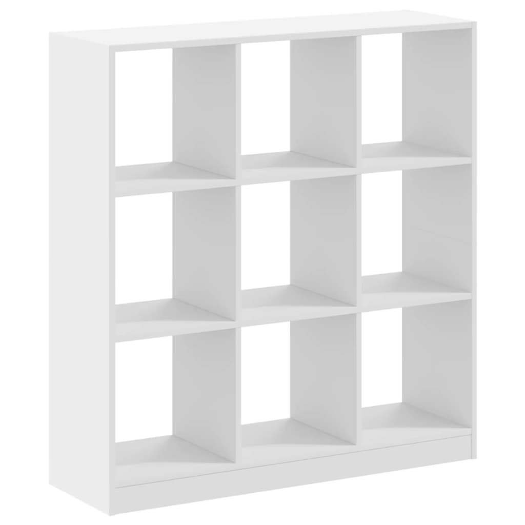 vidaXL Bookcase White 102x32x108 cm Engineered Wood 5