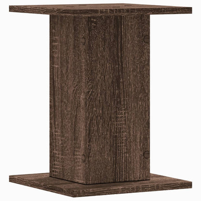 vidaXL Plant Stands 2 pcs Brown Oak 30x30x40 cm Engineered Wood 5