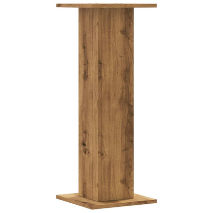 vidaXL Plant Stands 2 pcs Artisian Oak 30x30x80 cm Engineered Wood 5