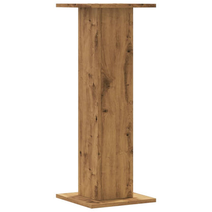 vidaXL Plant Stands 2 pcs Artisian Oak 30x30x80 cm Engineered Wood 6