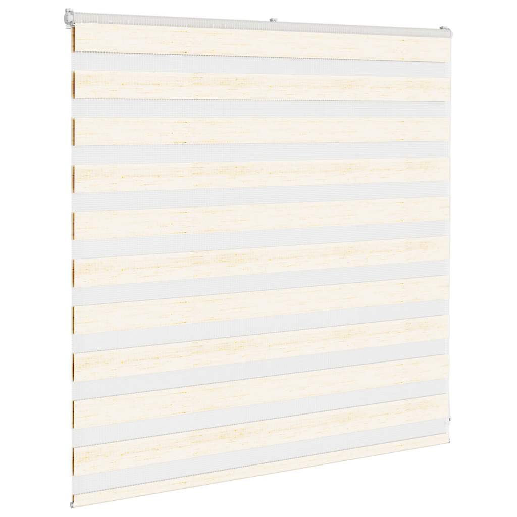 vidaXL Zebra Blind Marble Beige 150x100 cm Fabric Width 145.9 cm Polyester 3