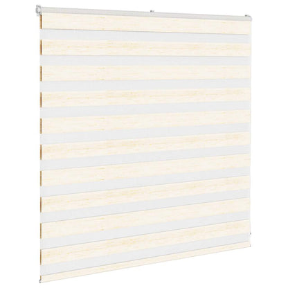 vidaXL Zebra Blind Marble Beige 150x100 cm Fabric Width 145.9 cm Polyester 3