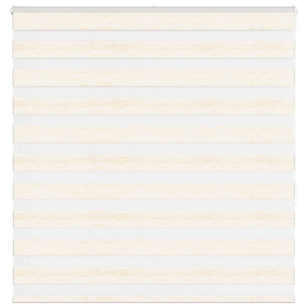 vidaXL Zebra Blind Marble Beige 145x150 cm Fabric Width 140.9 cm Polyester 1