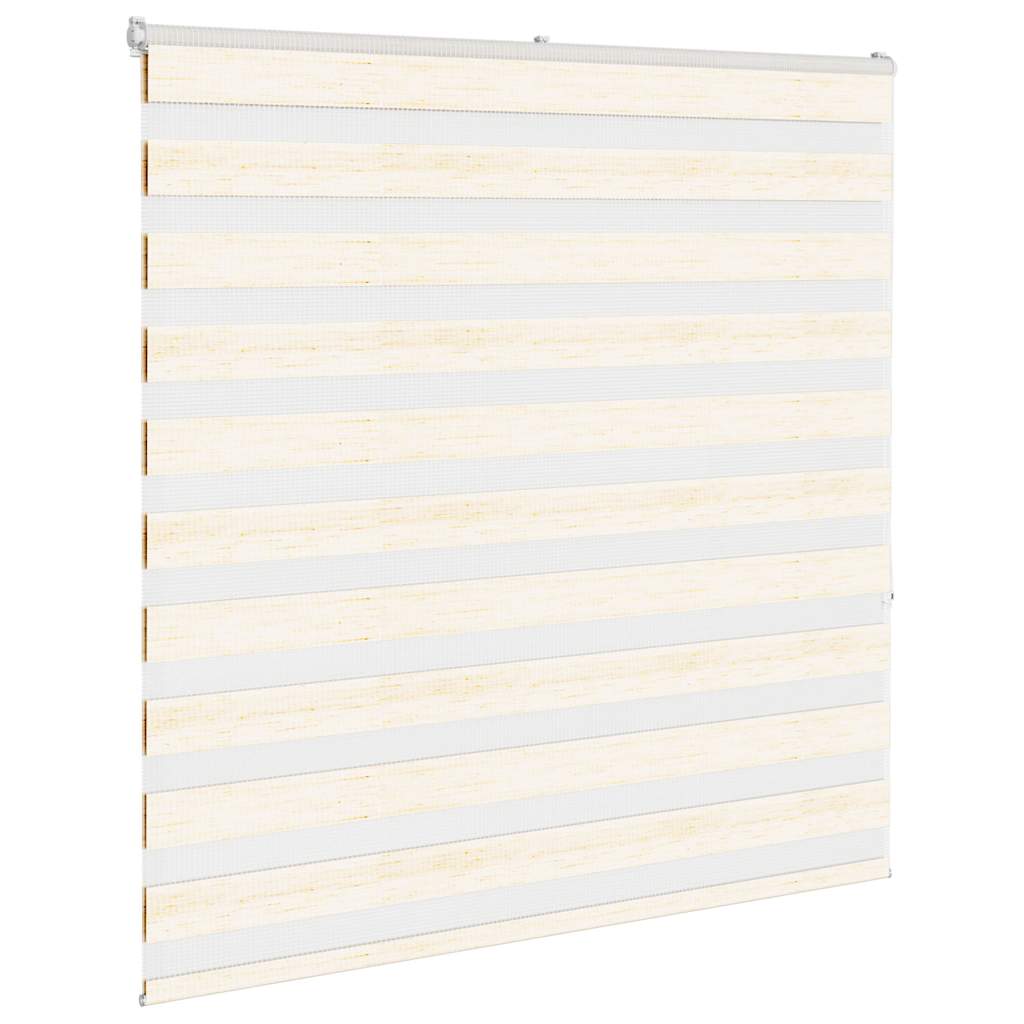 vidaXL Zebra Blind Marble Beige 145x150 cm Fabric Width 140.9 cm Polyester 3