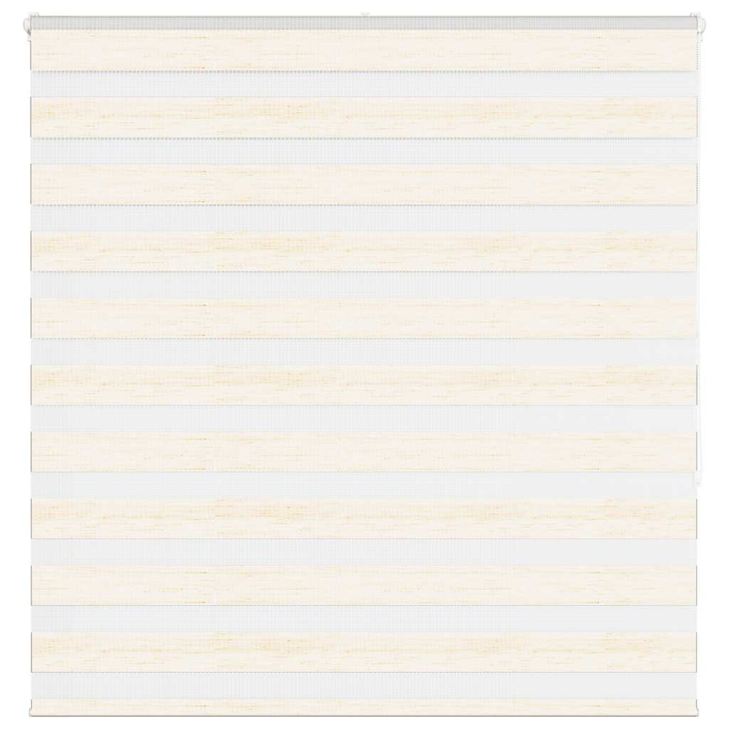 vidaXL Zebra Blind Marble Beige 150x150 cm Fabric Width 145.9 cm Polyester 1