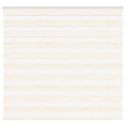 vidaXL Zebra Blind Marble Beige 155x150 cm Fabric Width 150.9 cm Polyester 1