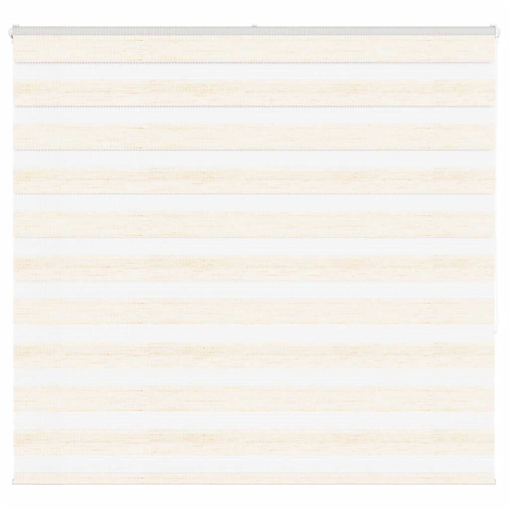 vidaXL Zebra Blind Marble Beige 160x150 cm Fabric Width 155.9 cm Polyester 1