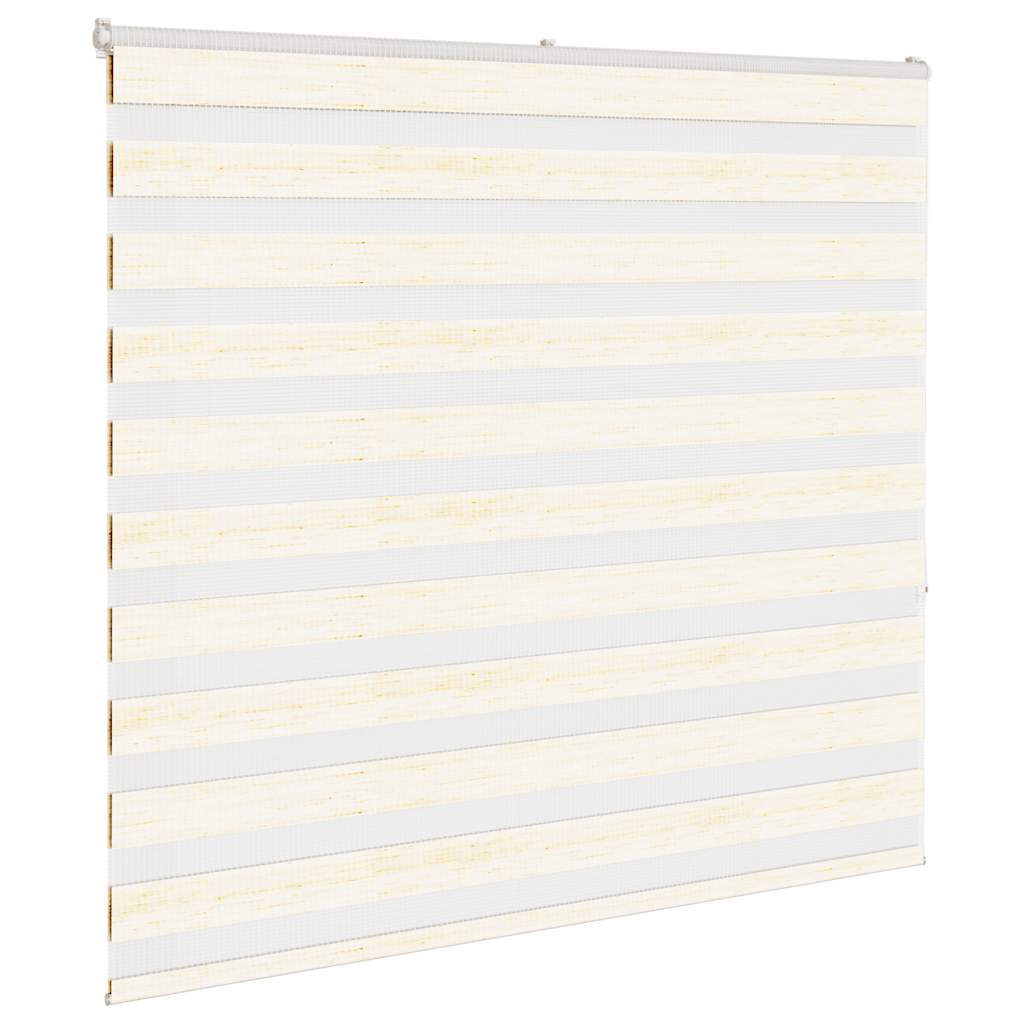 vidaXL Zebra Blind Marble Beige 160x150 cm Fabric Width 155.9 cm Polyester 3