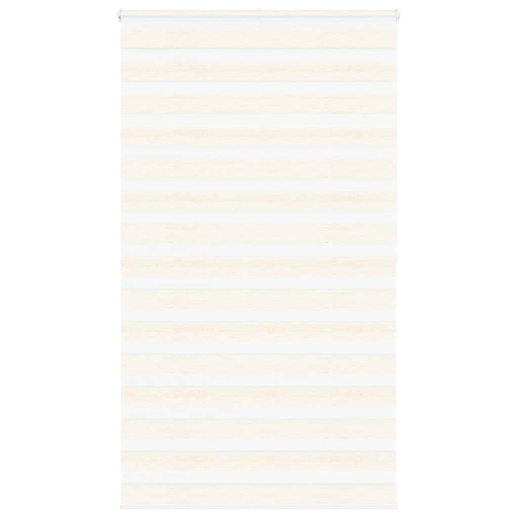 vidaXL Zebra Blind Marble Beige 120x200 cm Fabric Width 115.9 cm Polyester 1