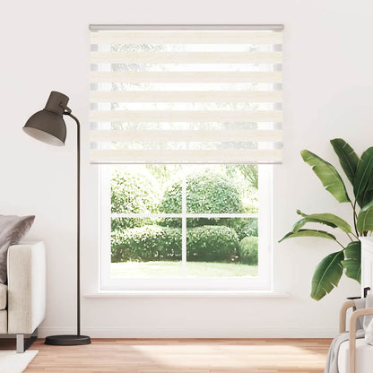 vidaXL Zebra Blind Marble Beige 160x200 cm Fabric Width 155.9 cm Polyester 2