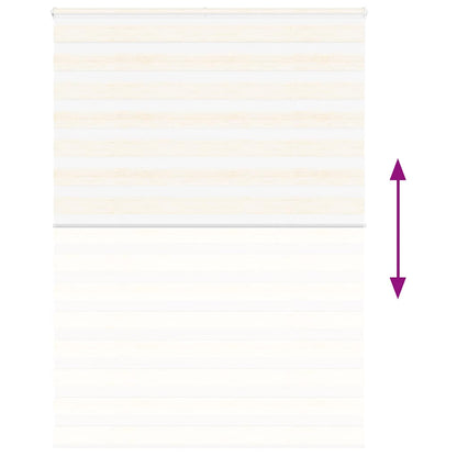 vidaXL Zebra Blind Marble Beige 160x200 cm Fabric Width 155.9 cm Polyester 5